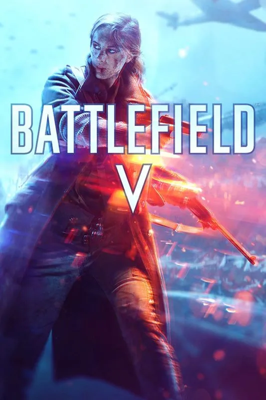 Battlefield V video game poster