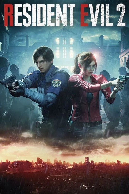 Resident Evil 2 (2019 remake) video game cover